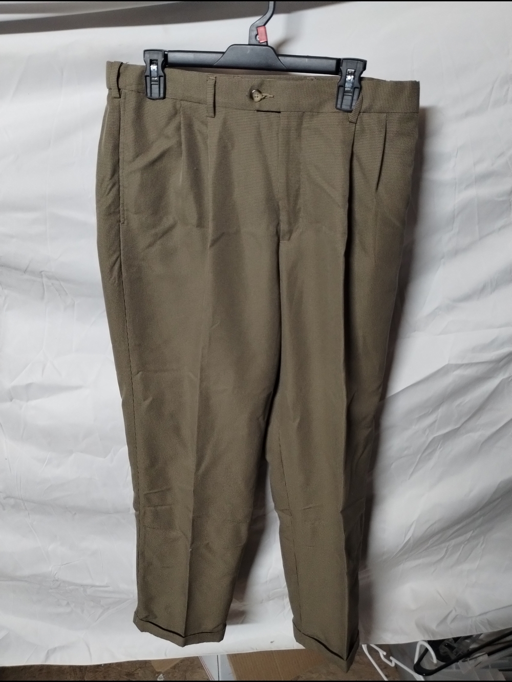 Men's Classic Olive Dress Pants